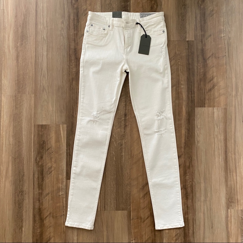 All Saints Mast Jeans in White